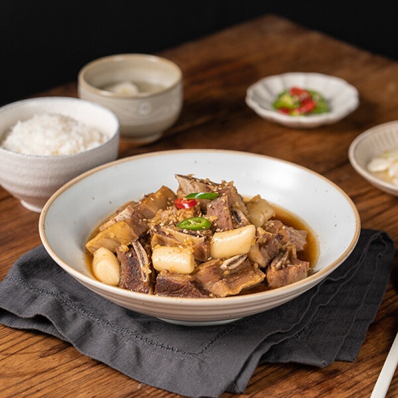 강원더몰,(심평원 팝업 스토어) 금성식당 소갈비찜냉동밀키트 (간장맛, 순한맛, 매운맛)